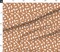 Whimsical Cats Burnt Orange Terracotta Cute Funny Rescue Kitty White Kittens Housecat Custom Printed Fabric by Spoonflower Various Fabrics by the Yard or Fat Quarter